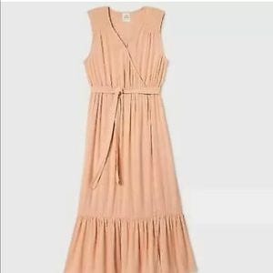 Knox rose peach maxi dress XL